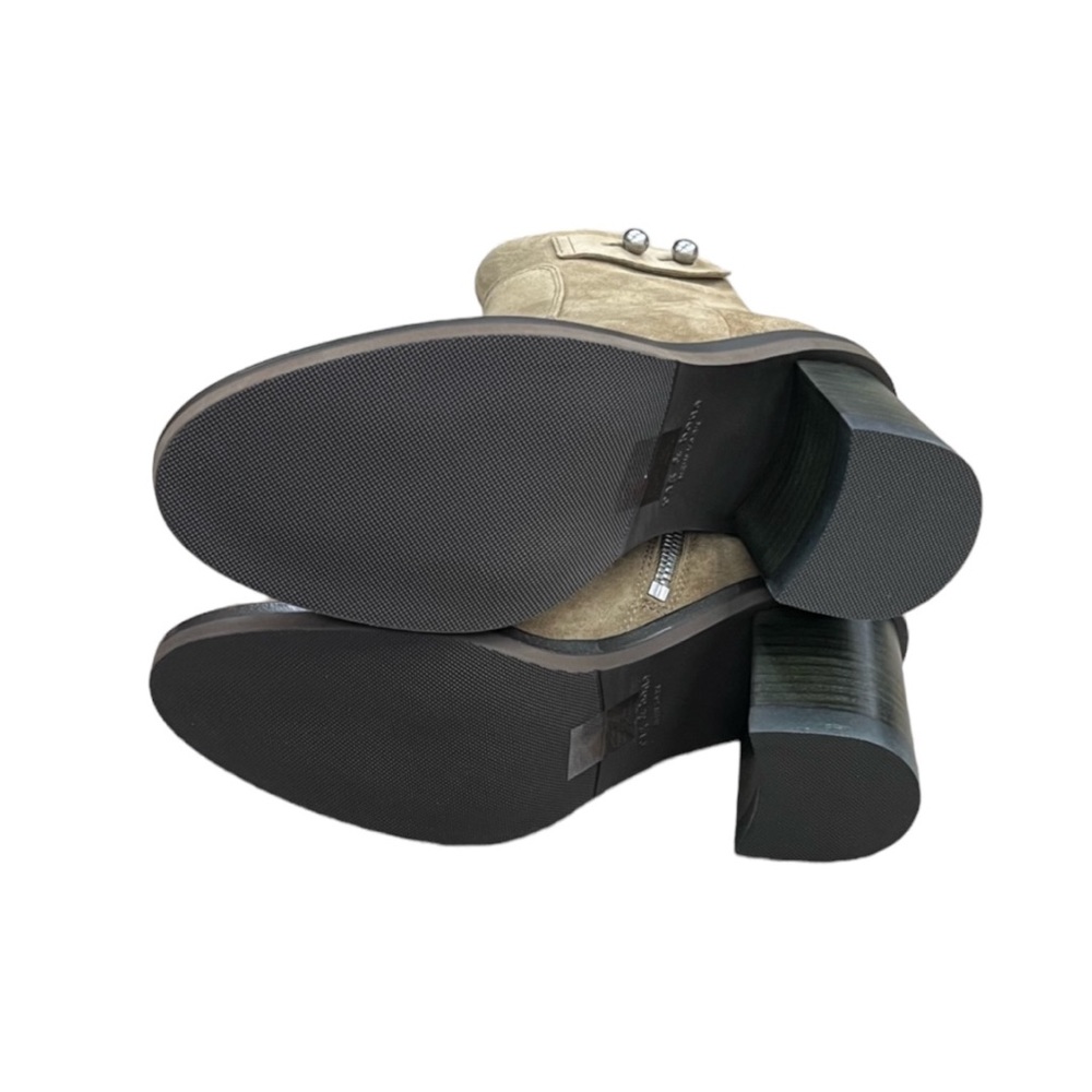 Rag & Bone Soren Ankle Boots in Olive Suede - Picture 5 of 5